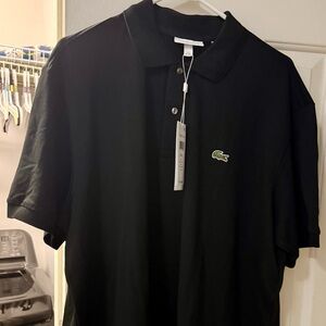 Lacoste Men's Polo Shirt in Black